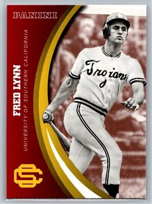 2015 Panini Collegiate USC Fred Lynn #11 - Image 1 of 2