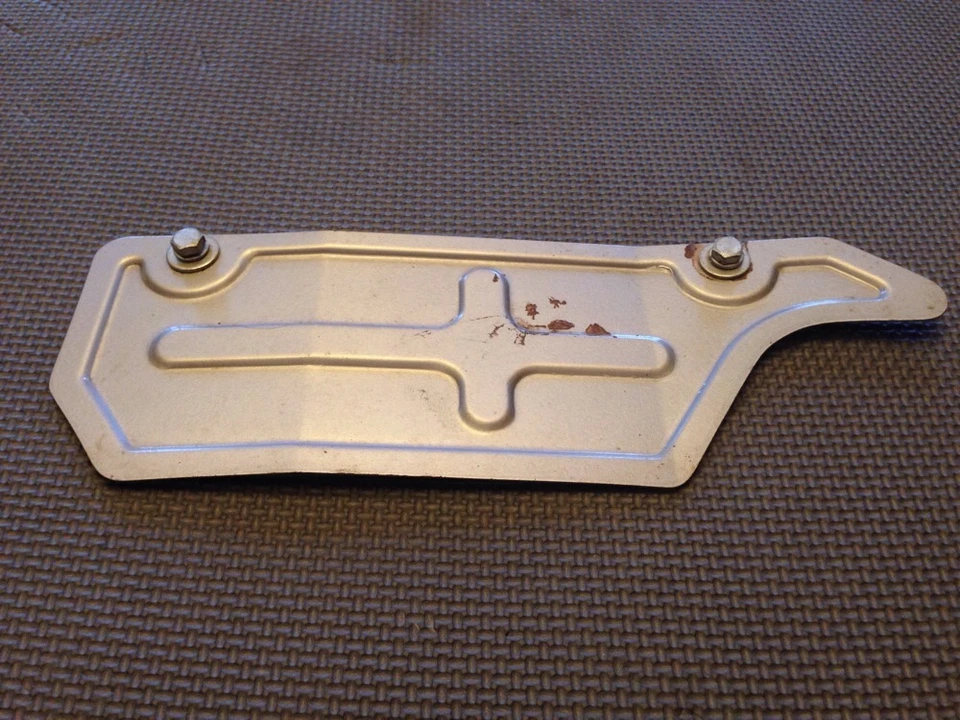 RV125 1974 Suzuki OEM protector térmico silenciador tubo de escape cubierta protectora RV 125 74 Foto 1 de 1