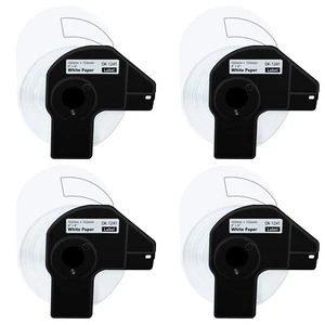 4 Roll 200 Shipping Labels DK-1241 4" x 6" for Brother QL-1050N QL-1110NWB - Picture 1 of 12