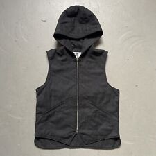 Engineered Garments Wool Hooded Work Vest Nepenthes Quilted Pattern Mens M