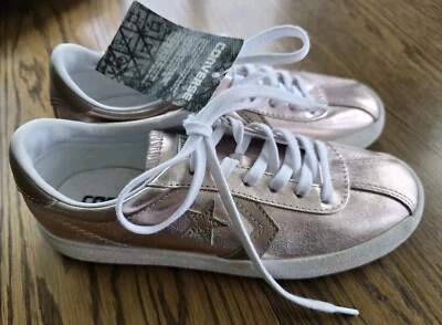 NWT Womens 6 Converse Breakpoint OX Metallic Rose Quartz Shoes $65 157798C - Image 1 of 4