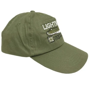BACs ENGLISH ELECTRIC LIGHTNING RAF AIRCRAFT GREEN BASEBALL CAP AJUSTABLE. - Imagen 1 de 3