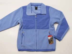 New with tag NWT Girls The North Face Grape Mist Blue Denali Fleece Jacket XL - Picture 1 of 6