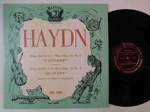 GALIMIR STRING QUARTET Haydn Emperor, Quinten PERIOD LP SPL 504 nice - Picture 1 of 4