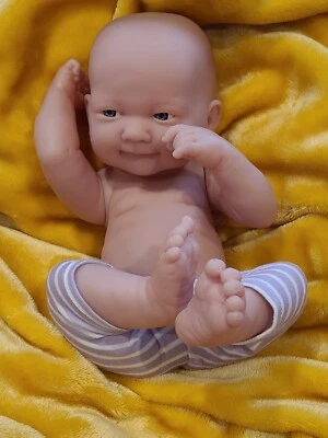 Berenguer Realistic Newborn Preemie Baby Boy Doll 13" Posable Soft Body.  - Image 1 of 4