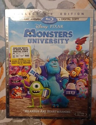 Monsters University Collector's Edition Blu-ray + DVD Digital Copy 2 Disc  - Image 1 of 4