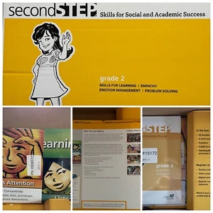 Second Step Grade 2 Classroom Kit Skills For Learning Social & Academic Success - Picture 1 of 5