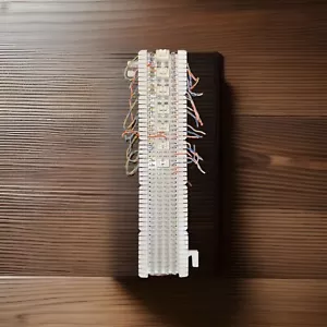 66 Block Network Interface Block 66M1-50 Wired W/7 Siemon Smbc-2-2 Bridging Clip - Picture 1 of 9