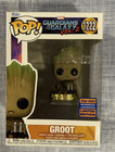 NEW 2023 Funko Pop Wondercon Official Guardians of the Galaxy Vol. 2 Groot #1222