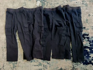 4 Childrens Place Cargo Pants Elastic School Uniform SIZE 5 5T NEW Navy Blue - Picture 1 of 1