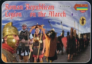 Strelets #M078 Roman Republican Legion on the March  1/72 Scale 56 Fig Silver - Imagen 1 de 2