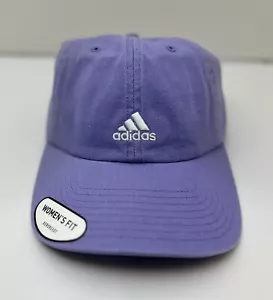 Women's Adidas Hat Saturday 2.0 Relaxed Adjustable Baseball Cap Light Purple - Picture 1 of 6