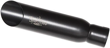 Voodoo Industries Shorty Mandril de escape de acero inoxidable deslizable doblado VER6SK3B Foto 1 de 1