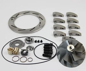 04.5-05GMC Chevy Duramax 6.6 LLY GT3788VA Turbo Cast Wheel kit Vanes Unison Ring - Picture 1 of 12