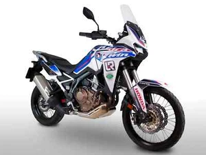 KIT ADESIVI GRAFICHE HONDA AFRICA TWIN CRF 1100 - GRAFICA KIRIAN MIRABET REPLICA - Picture 1 of 10