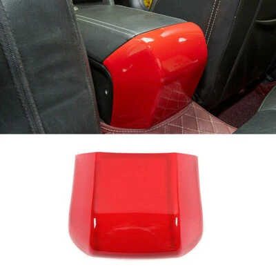 Reposabrazos interior caja panel trasero embellecedor cubierta bisel para Chevrolet Camaro 2010-2015 rojo Foto 1 de 4