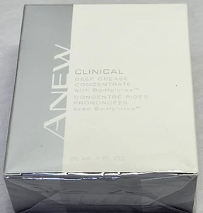 Avon ANEW Clinical Deep Crease Concentrate W/Bo-Hylurox 1 Fl. oz NOS Sealed - Picture 1 of 6
