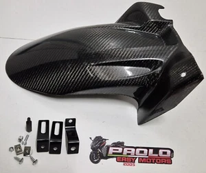 PASSARUOTA PARAFANGO POSTERIORE VERO CARBONIO YAMAHA TMAX T-MAX 500 2008-2011 - Foto 1 di 7