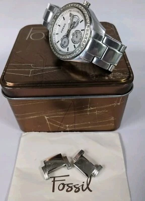 Fossil Stella Watch Women's 31mm W/Box New Battery 6.25" ES2947 - Image 1 of 4