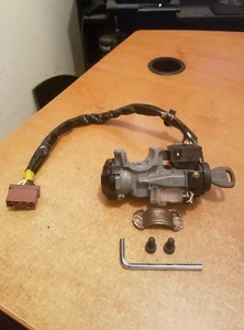 98 99 00 01 02 HONDA ACCORD IGNITION SWITCH LOCK ASSEMBLY 1 KEY AUTOMATIC OEM  - Picture 1 of 5