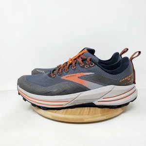 Brooks Cascadia 16 GTX Zapatos para Correr para Hombres 8 Trail Gris Negro Naranja Tenis - Imagen 1 de 15