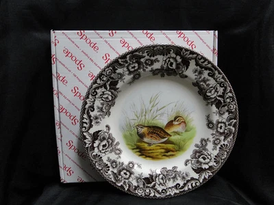 Spode Woodland Quail Game Bird, England: NEW Dinner Plate (s), 10 1/2", Box - Image 1 of 4
