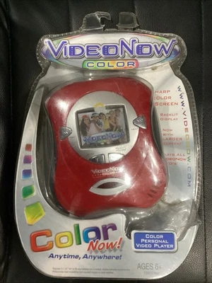 Видео теперь цвет личный видео плеер Videonow Hasbro Tiger электроники новый - Изображение 1 из 3