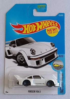 2917 HOT WHEELS *FRESCO DE FÁBRICA* *PORSCHE 934.5* *BLANCO* *MUY RARO* *SELLADO* Foto 1 de 4