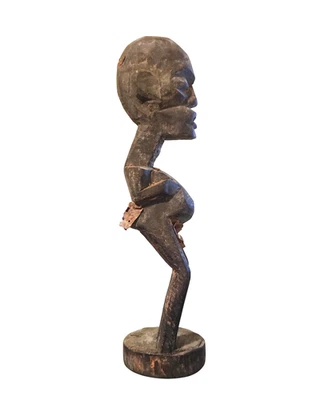 Principios del siglo XX, auténtica escultura ritual Songye, figura de poder (Nkisi), Congo Foto 1 de 4