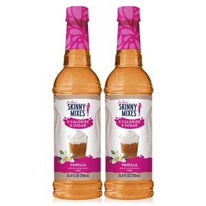 Jordan's Skinny Syrups Sugar Free Coffee Syrup, Vanilla Flavor Drink Mix, Zer... - Picture 1 of 7