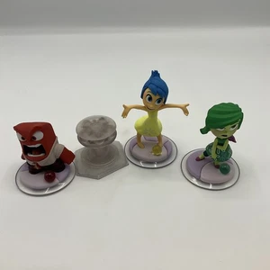 Disney Infinity Konvolut Set Inside Out Freude Wut und Ekel Spielset Kristall Lot - Bild 1 von 4