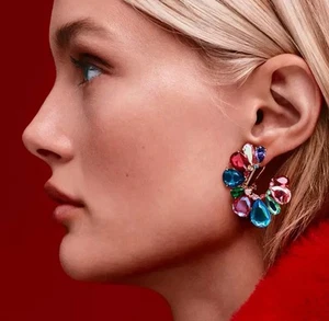 kate spade Shine Me Up Hoop Earrings KJ387960 NWT - Picture 1 of 5
