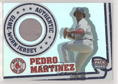 2005 Topps Pack Wars Relics Pedro Martinez #PWR-PM HOF - Image 1 of 2