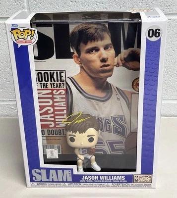 Funko Pop Slam firmado por Jason Williams Sacramento Kings / Beckett Foto 1 de 4
