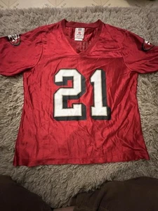 San Francisco 49ers Frank Gore #21 Football Jersey Women's M Red NFL - Picture 1 of 5