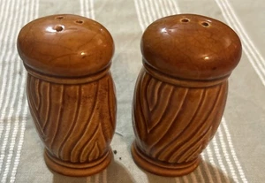 Vintage Retro Salz & Pfefferstreuer Made in Japan Braun Keramik  - Bild 1 von 9