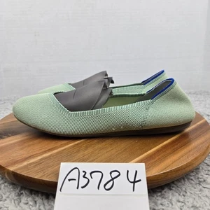 Rothy's Damen 9 The Flats mintgrün runde Spitze Freizeit Lifestyle täglich Büro - Bild 1 von 15