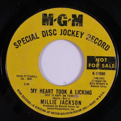 Northern Soul/Deep Soul 45 MILLIE JACKSON My Heart Took A Licking MGM HEAR d - Image 1 of 2