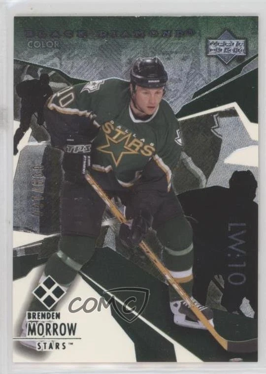 2003-04 Upper Deck Black Diamond Color Green /100 Brenden Morrow #179 - Image 1 of 2