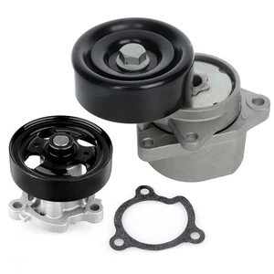 Water Pump + Belt Tensioner For Nissan Sentra 02-09 Altima 02-12 - Picture 1 of 24