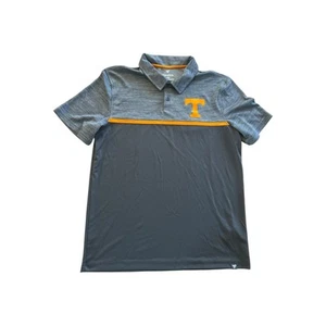 Tennessee Volunteers Men's Fanatics Polo Orange Gray Size Large NCAA - Picture 1 of 9