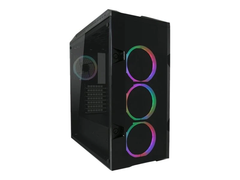LC-Power 998B Midi Tower PC Nero Trasparente ATX micro ATX LC-998B-ON - Immagine 1 di 1