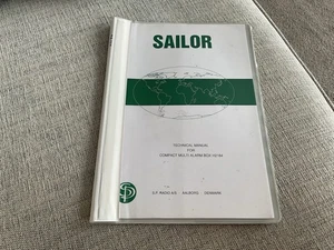 SAILOR COMPACT MULTI ALARM BOX H2184 INSTRUCTION BOOK TECHNICAL MANUAL - Photo 1/7