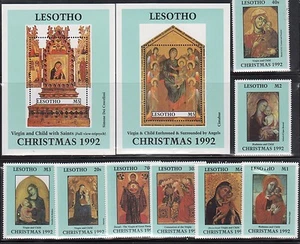 Lesotho 927-36 Navidad Como Nuevo NH - Imagen 1 de 1