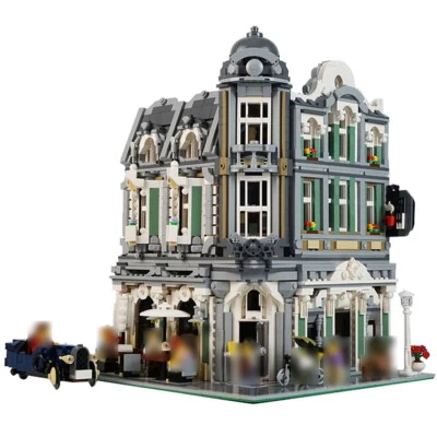 MOC: Modular Building Coffee Shop with Highly Detailed Interior 3261 Pieces - Image 1 of 2