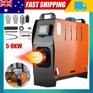 Diesel Air Heater 12V 5-8KW ALL IN ONE Remote Thermostat Caravan Motorhome RV - Picture 1 of 12