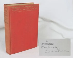 Caroline Miller LAMB IN HIS BOSOM 1933 Pulitzer Prize Winner RARE *SIGNED* - Imagen 1 de 6