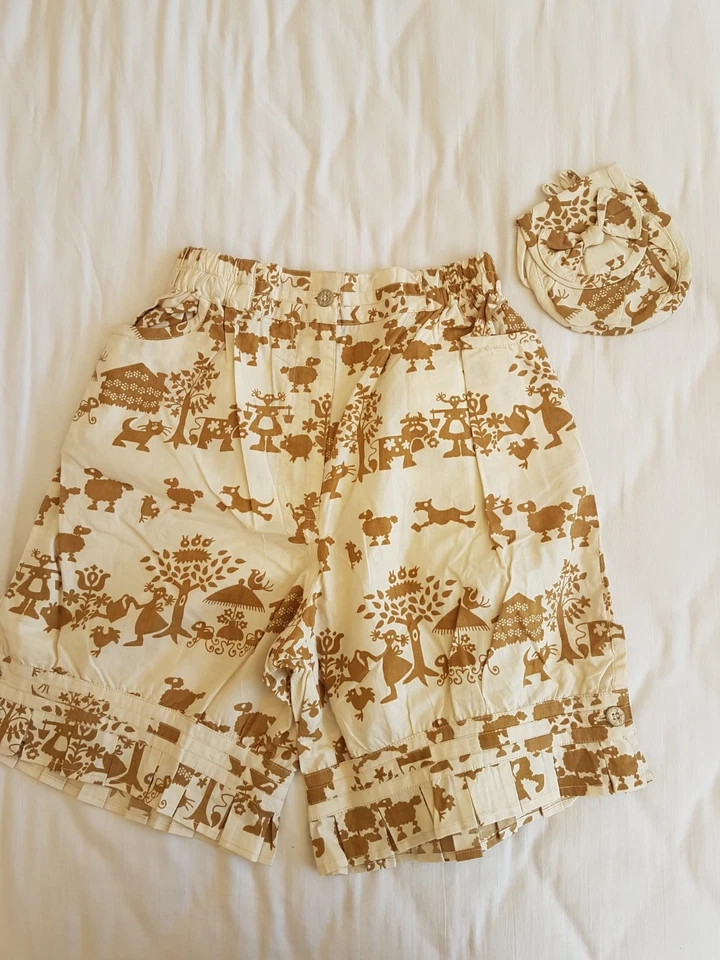 NEW OILILY GIRLS Unique GYPSOPHELIA MILKMAID cotton SHORTS 104 116 140 4 6 9/10 - Image 1 of 1