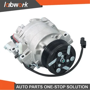 Labwork A/C AC Compressor w/Cluch For 2006-2011 Honda Civic 1.8L 38810RNAA02 - Picture 1 of 15