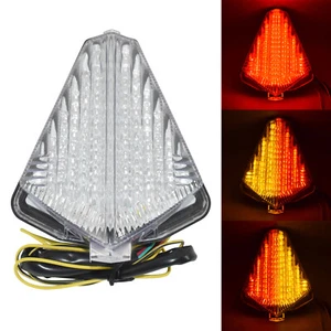 E-Mark Clear Led Tail Turn Signals Light for YAMAHA YZF-R1 07-08 T-Max 530 12-16 - Picture 1 of 11